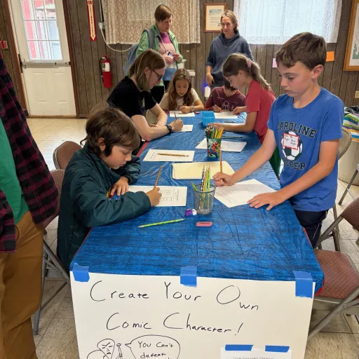 Creating Comics in Caroline