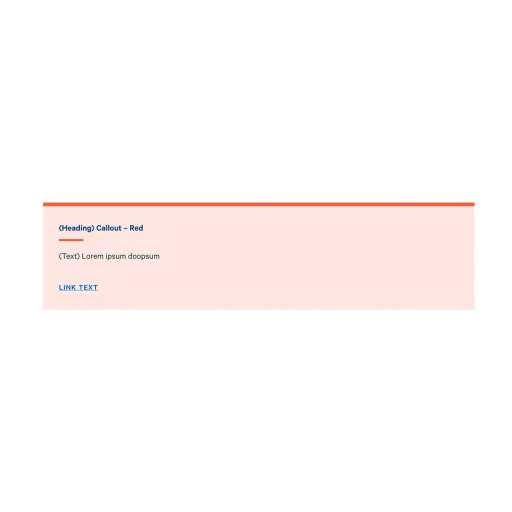 example of the "callout" component