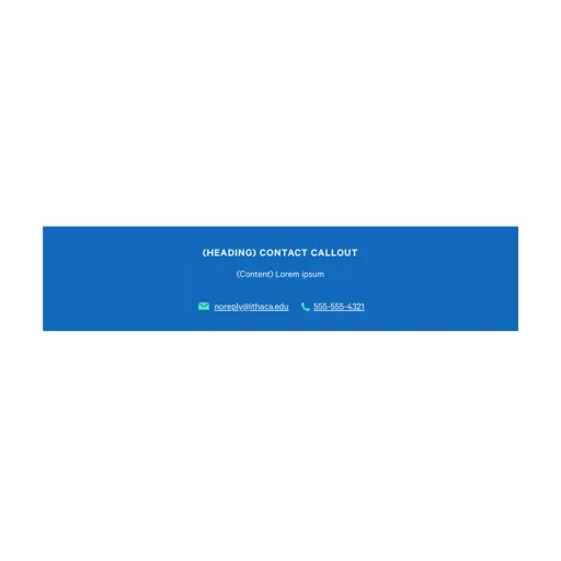 Example image of the Contact Callout component/paragraph